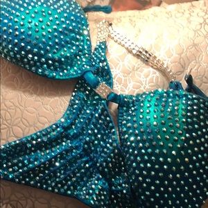 Competition bikini Swarovski crystals